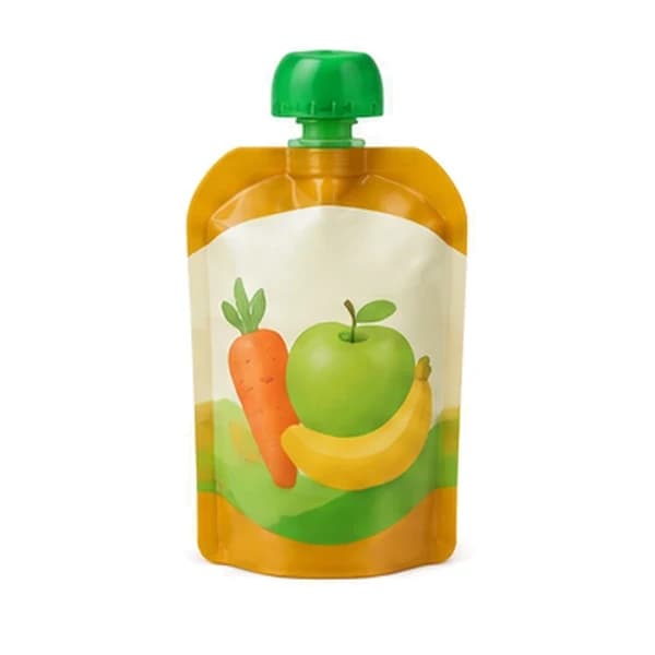 Happy Baby Organic Pouches, Variety 4 ct